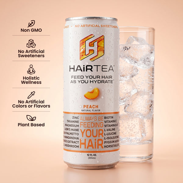 HAiR TEA™ PEACH – alternate view